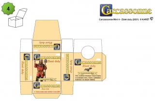 Carcassonne 3: Zlaté doly krabička