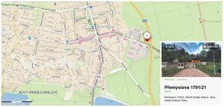 Zobrazit mapu konání akce 09. Sraz Carcassonne fóra CZ_mapakonani